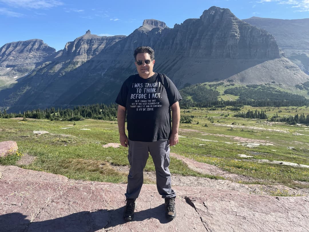 Exploring mountain trails and hiking.