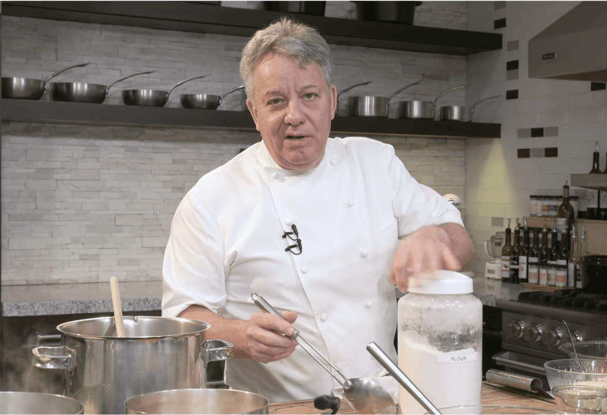 “Don’t be shy. If somebody’s complaining there’s too much butter in your food, just don’t invite them again.”