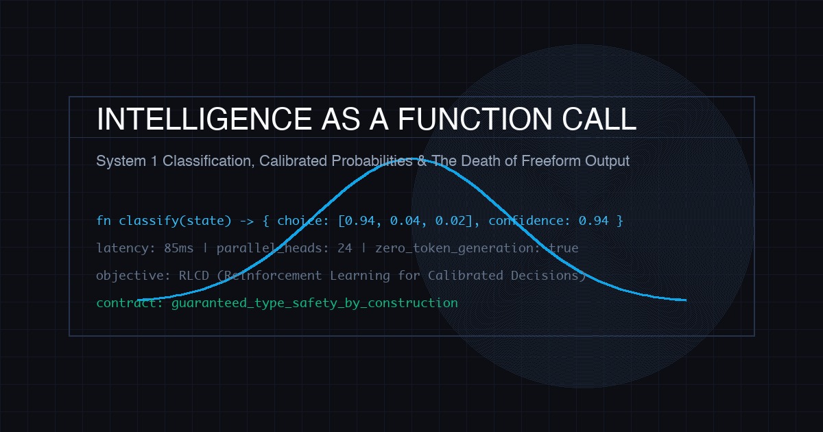 Intelligence as a Function Call